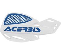 Acerbis 2072671029 Protège-mains ventilés Uniko, blanc/bleu