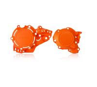 ACERBIS 2X Cache-Carter Gauche Orange 2 16 Pour KTM EXC TPI 250 2018-2019
