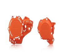 ACERBIS 2X Cache-Carter Gauche Orange 2 16 Pour KTM EXC TPI 250 2020-2023