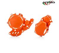 ACERBIS 2X Copricarter Lat Orange 2 16 For Husqvarna 250 Fe 4T 2017-2022