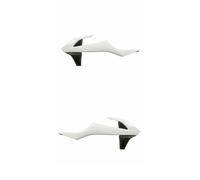 ACERBIS 2X Côtés De Radiateur Blanc Noir Pour KTM 350 EXC F 4T 2017-2019
