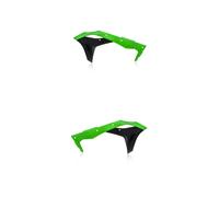 ACERBIS 2X Côtés De Radiateur Vert Noir Pour Kawasaki 250 KX F 2017-2019