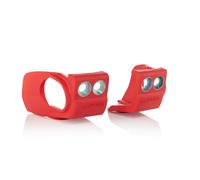 Acerbis 0023680 Beta, housse de chaussure à fourche Rouge Rouge