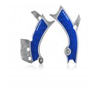 Acerbis Protecteur de cadre X-Grip Argent/Bleu pour YAMAHA