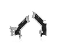 Acerbis 0023693 Kawasaki, Protecteur de cadre X-Grip Gris/Noir Gris/Noir