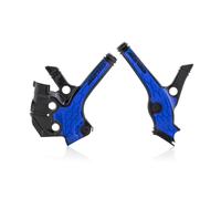 ACERBIS 2X Housse De Cadre X-Grip Noir Bleu Pour Yamaha 65 YZ 2018-2025