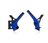 Acerbis Paire de protections de châssis X-Grip 0023677.316 pour Yamaha YZ 85 (2019) Noir/Bleu