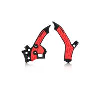 ACERBIS X-Grip Protecteur de cadre noir/rouge pour HONDA