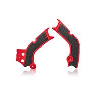Acerbis Protections de cadre X-Grip paire pour Honda CRF 450 R 2019 rouge/noir
