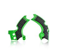 ACERBIS 2X Housse De Cadre X-Grip Verte Noire Pour Kawasaki 250 KX 2020-2020