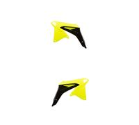 ACERBIS 2X Lati Radiateur Jaune Fluo Noir Pour Suzuki 450 RMZ 4T 2008-2017
