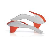 Acerbis Spoiler Radiateurs Orange / Blanc KTM EXC 125 2014-2016 0016871.203.016