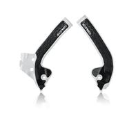 Acerbis 0022893 Husqvarna/KTM, Protecteur de cadre X-Grip Blanc Blanc