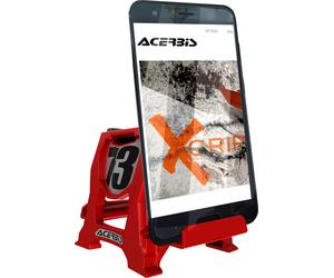 Acerbis 73, support pour téléphone/tablette Rouge Rouge