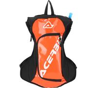 Acerbis Acqua Logo, sac à dos d hydratation 5 L Orange/Noir/Blanc Orange/Noir/Blanc