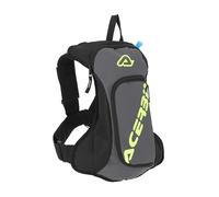 Acerbis Acqua Logo, sac à dos d hydratation 5 L Gris/Noir/Jaune Néon Gris/Noir/Jaune Néon