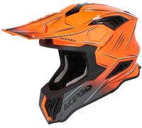 Acer irstrike-X Scratch Casque de motocross, orange/gris, Taille S (55/56)