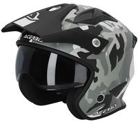 Acerbis Aria 2023 Camo Casque Jet, multicolore, taille XS pour homme