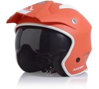 Acerbis Aria Casque Jet, blanc-orange, taille XS pour homme