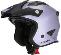 Acerbis Aria Metallic Casque jet, pourpre, taille L pour homme