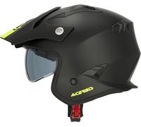 Acer ria Solid, casque ouvert M Mat Noir/Jaune Néon Mat Noir/Jaune Néon