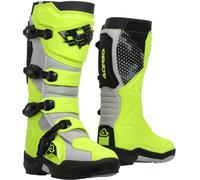 Acerbis Artiglio Bottes de motocross, gris-jaune, taille 46 pour homme