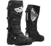 Acer rtiglio Bottes de motocross, Noir/Blanc, Taille 43