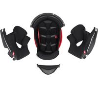 Acerbis Assault, doublure/coussinets des joues XXL Noir Noir