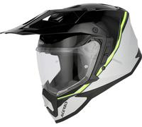 Acer ssault Graphic Casque d’enduro, noir mat/jaune, Taille L (59/60)
