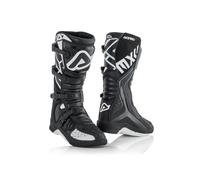Acerbis Bottes Cross X-Team Homologuées, fermeture 4 crochets Noir/Blanc Taille 41