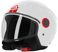Acerbis Brezza Casque jet, blanc, taille S pour homme