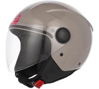 Acerbis Brezza Casque Jet, Gris/Marron, M (57/58)