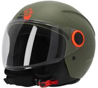 Acerbis Brezza Casque jet, vert, taille L pour homme