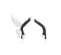 ACERBIS 0024009.237 Parafrein X-Grip Pour KTM Exc/Exc-F 20 Blanc/Noir