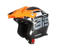 ACERBIS CASQUE JET ARIA GRAPHIC ORANGE FLOU/NOIR XL