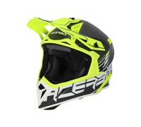 ACER asque Moto Cross Enduro Steel Carbon 22-06 Noir/Jaune Fluo 0025047.457