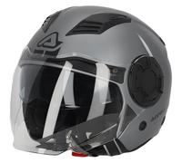 Acerbis Vento, casque à jet M Gris Mat Gris Mat