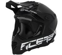 Acerbis X-Track, casque à croix XS Noir Mat Noir Mat