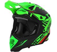 Acerbis X-Track, casque de motocross XS Mat Vert Néon/Noir/Rouge Mat Vert Néon/Noir/Rouge