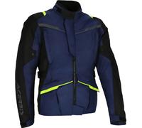 Acerbis X-Travel, veste textile imperméable S Bleu Foncé/Noir/Jaune Néon Bleu Foncé/Noir/Jaune Néon