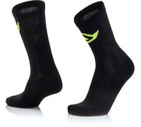 Acerbis Cotton, chaussettes XXL Noir Noir