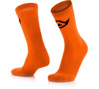 Acerbis Cotton, chaussettes XXL Orange Néon Orange Néon