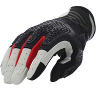 Acerbis Crossover, gants 3XL Noir/Gris Clair/Rouge Noir/Gris Clair/Rouge