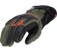 Acer rossover WP Gants de moto pour dames imperméables, noir/vert, Taille S
