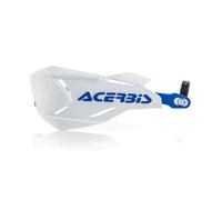 Acerbis X-Factory, protège-mains Blanc/Bleu Blanc/Bleu