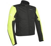 Acerbis Discovery Ghibly Veste textile de moto, noir-jaune, taille 2XL pour homme