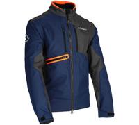 Acerbis Enduro One Blouson textile de moto, gris-bleu, taille 2XL pour homme