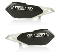 ACERBIS Garde-Main X-Elite Noir/Blanc Pour Honda CRF 250 RX 2019-2026