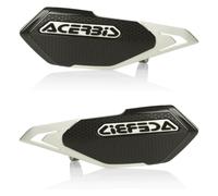 Acerbis X-Elite, gardes-mains Noir/Blanc Noir/Blanc