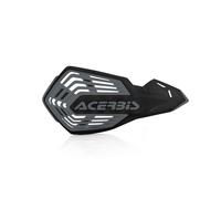 Acerbis X-Future, gardes-mains Noir/Gris Noir/Gris